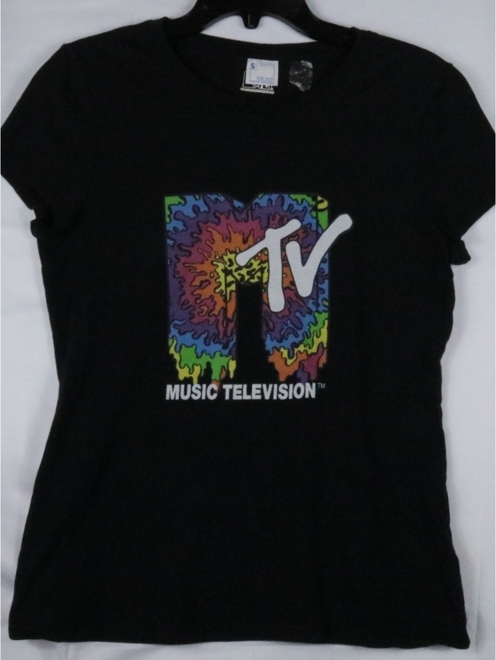 MTV Womens Tie Dye T-Shirt Size Small